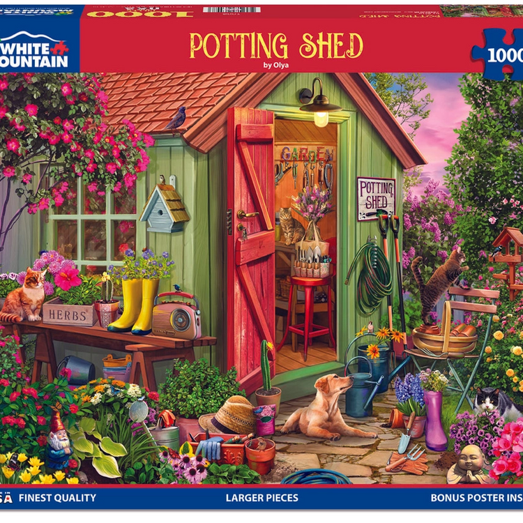 White Mountain Puzzle Co.|1000 piece|Jigsaw Puzzles