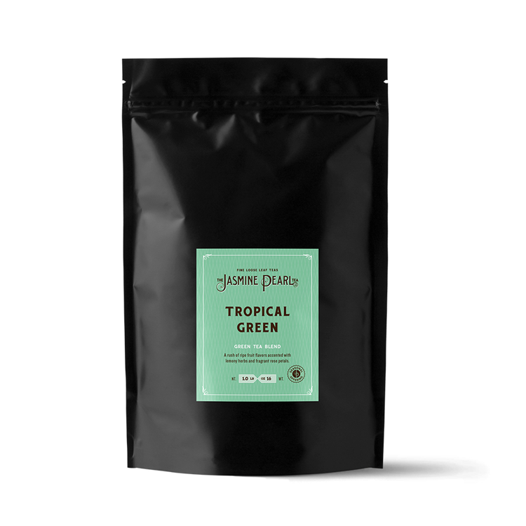 Jasmine Pearl Tea Co.| Tropical Green Tea| Looseleaf Green Tea