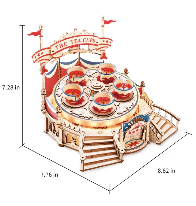 Magic Amusement Park|3D Music Puzzles|(Hands Craft/ROKR)