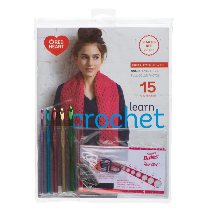 Red Heart| Learn Crochet Starter Kit