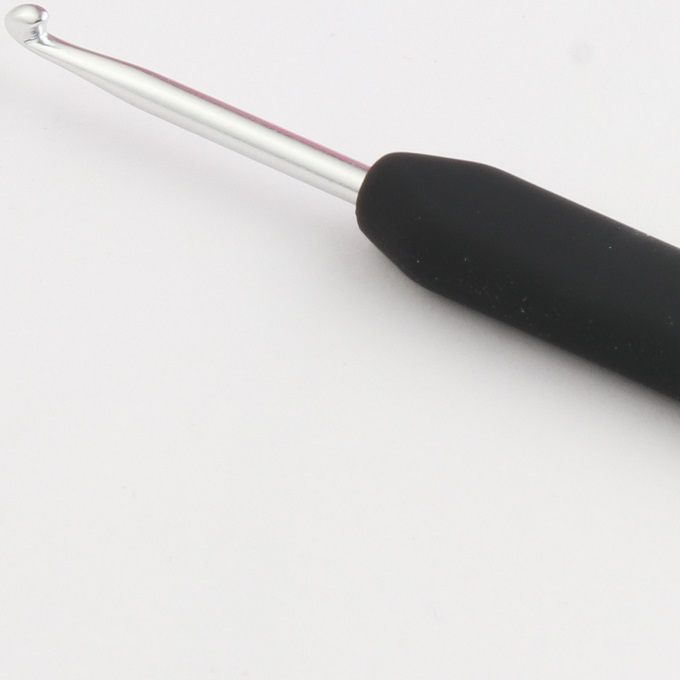 KnitPro| Aluminum Crochet Hook |Soft Feel Handle|Single Ended