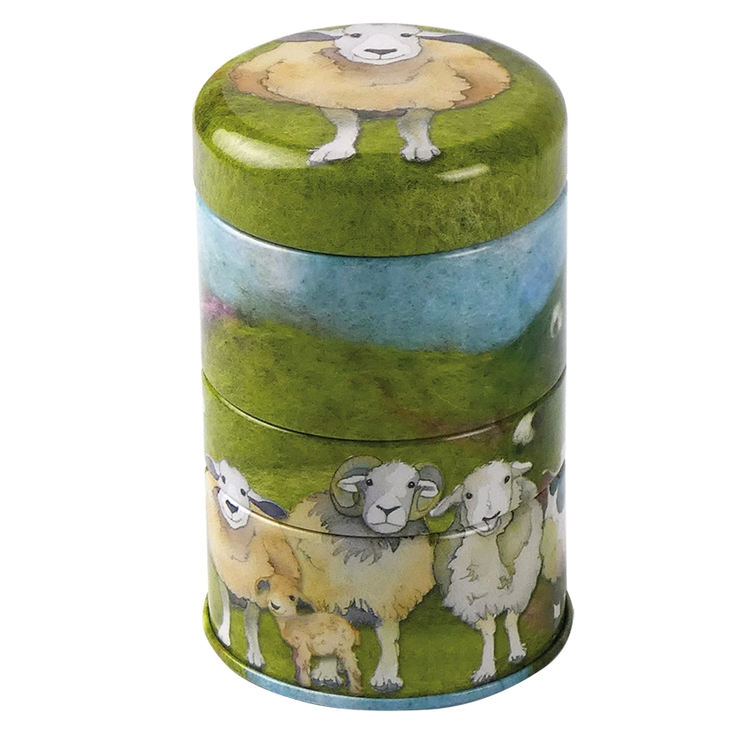 Emma Ball Ltd.|Painted Tins of Various Sizes