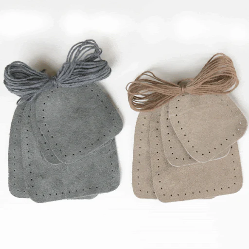 Fiber Trends|Suede 2-piece Slipper Bottoms