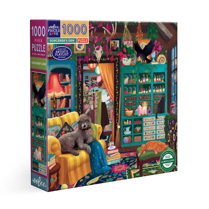 Eeboo Piece & Love| Jigsaw Puzzles| 1000 pieces