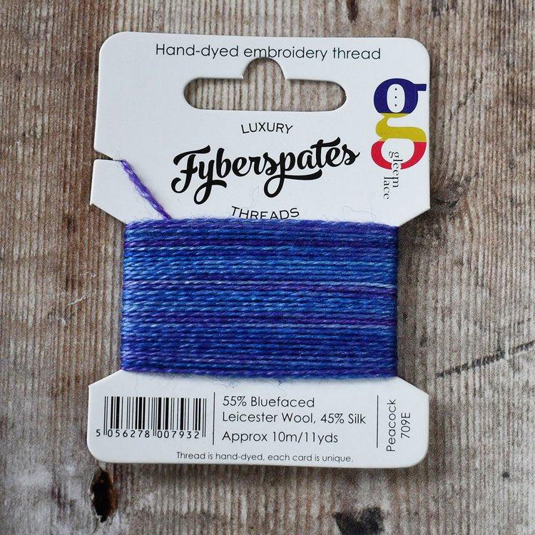 Fyberspates| Gleem Embroidery Thread | Hand Dyed| Wool & Silk|