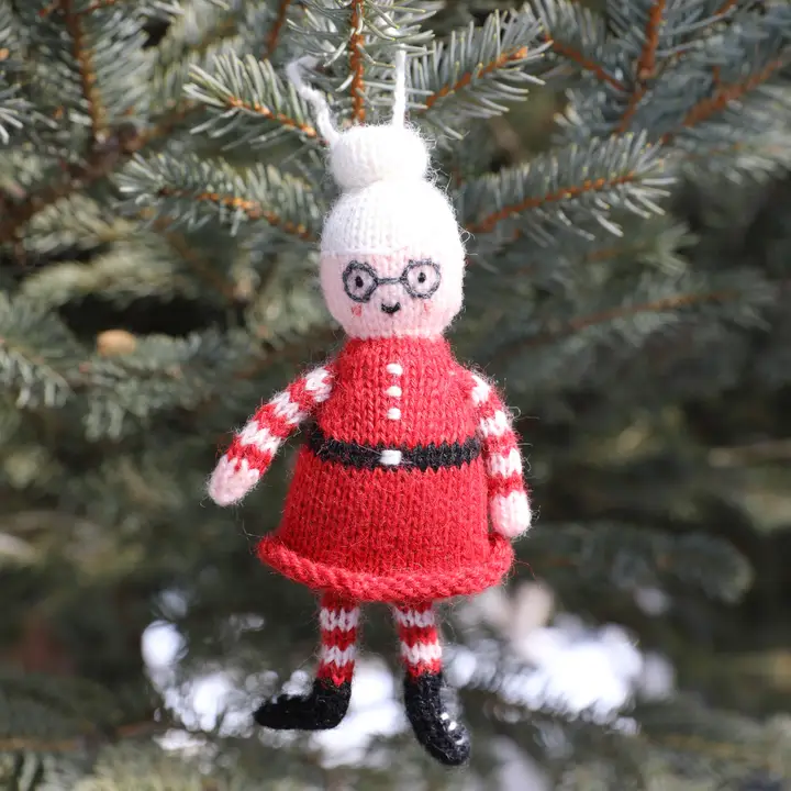 Melange Collection| Knit and Crochet | Tree Ornaments