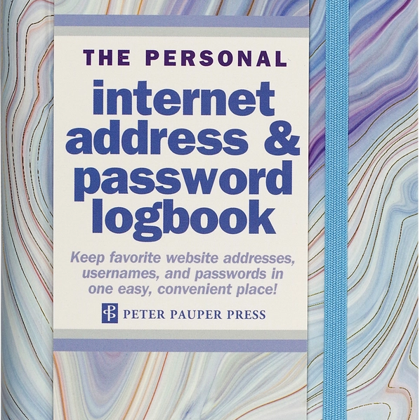 Internet Address & Password Logbooks|Peter Pauper Press|