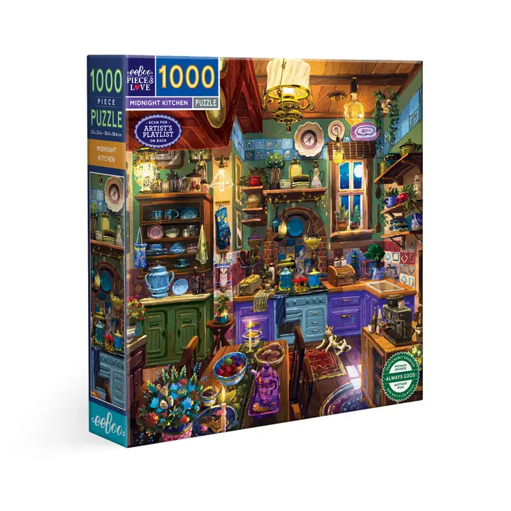 Eeboo Piece & Love| Jigsaw Puzzles| 1000 pieces