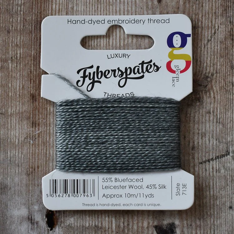 Fyberspates| Gleem Embroidery Thread | Hand Dyed| Wool & Silk|