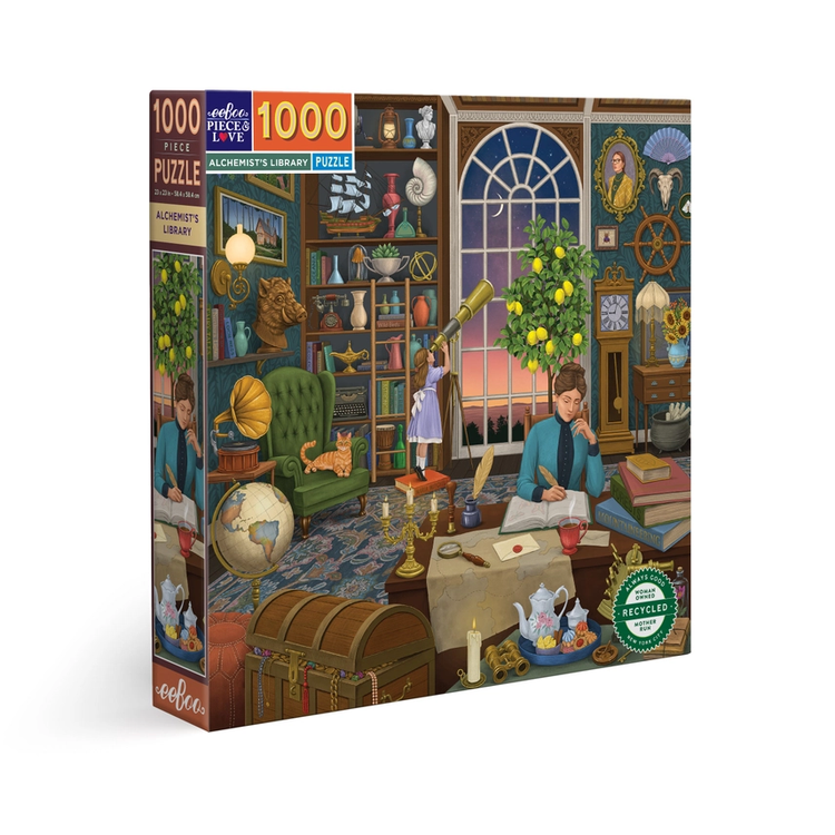 Eeboo Piece & Love| Jigsaw Puzzles| 1000 pieces