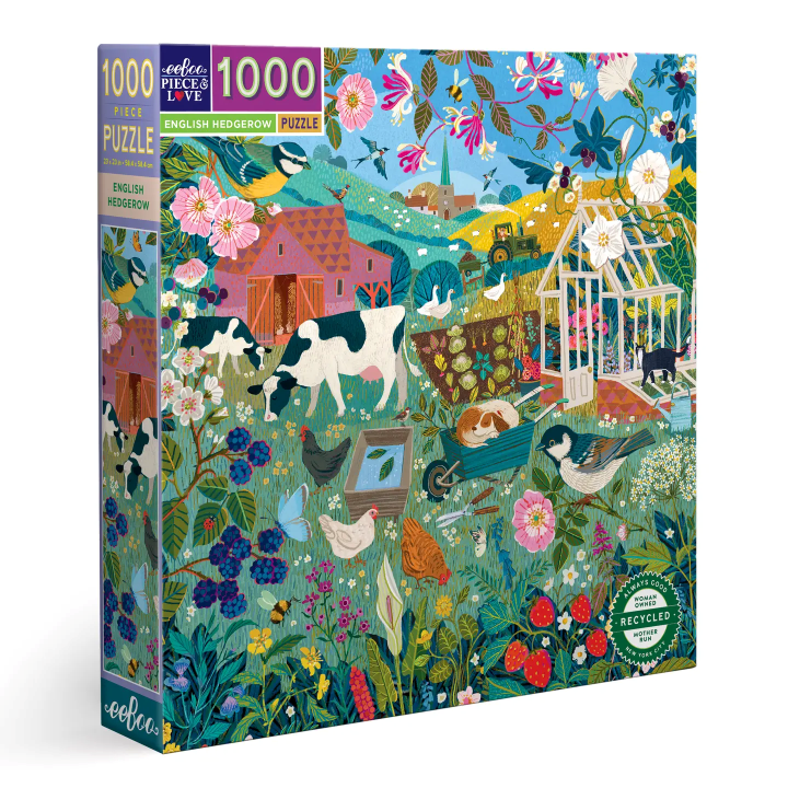 Eeboo Piece & Love| Jigsaw Puzzles| 1000 pieces