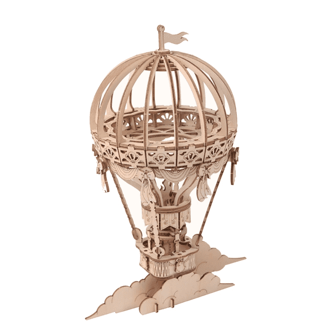 3D Laser Cut Wooden Puzzles|Hands Craft/Rolife|