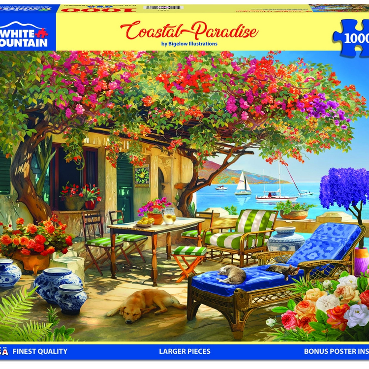White Mountain Puzzle Co.|1000 piece|Jigsaw Puzzles