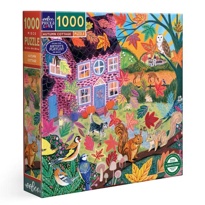 Eeboo Piece & Love| 1000 pieces | Jigsaw Puzzles