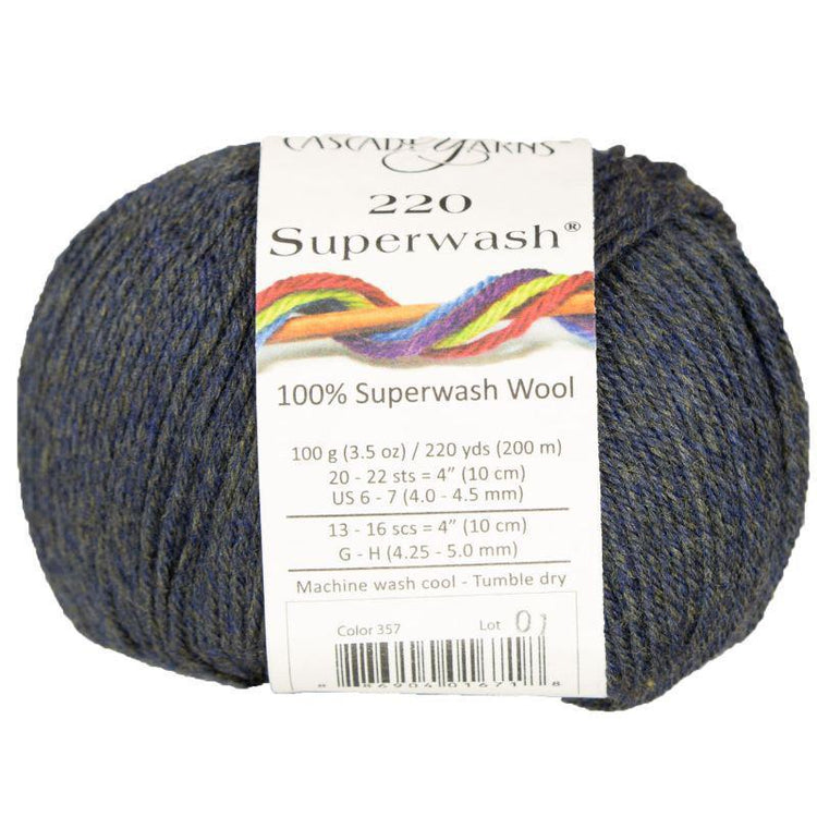 Cascade Yarns| 220 Superwash | DK Weight |Superwash Wool