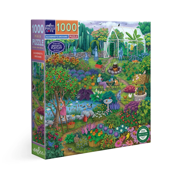 Eeboo Piece & Love| Jigsaw Puzzles| 1000 pieces