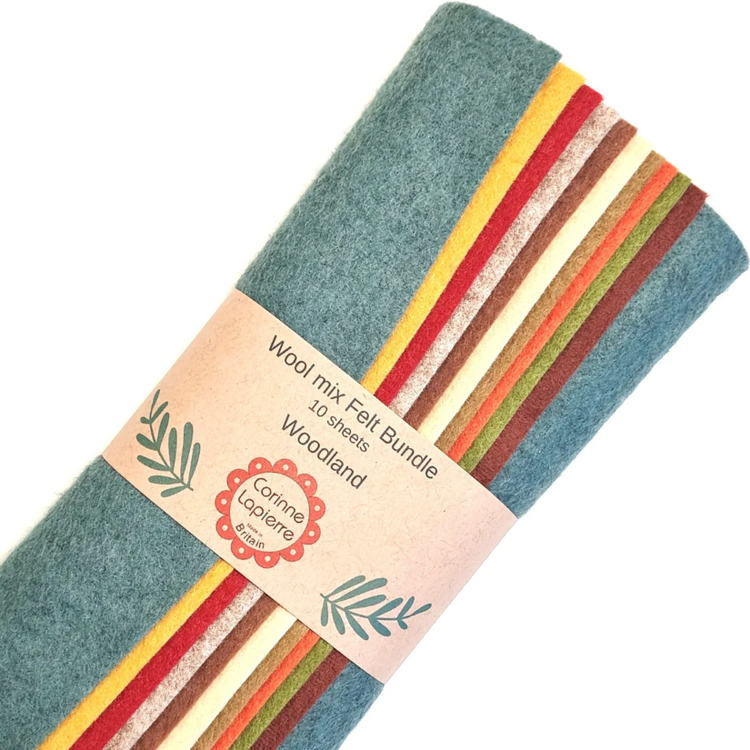 Corinne Lapierre|Wool Mix Felt Bundles
