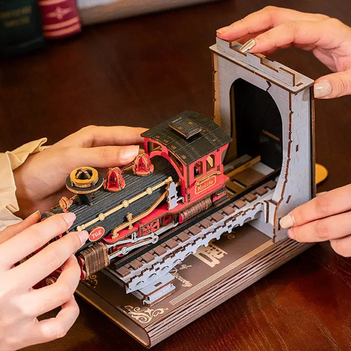 Hands Craft| Book Nook Kit & Wonderland| DIY Miniature |3D Puzzle