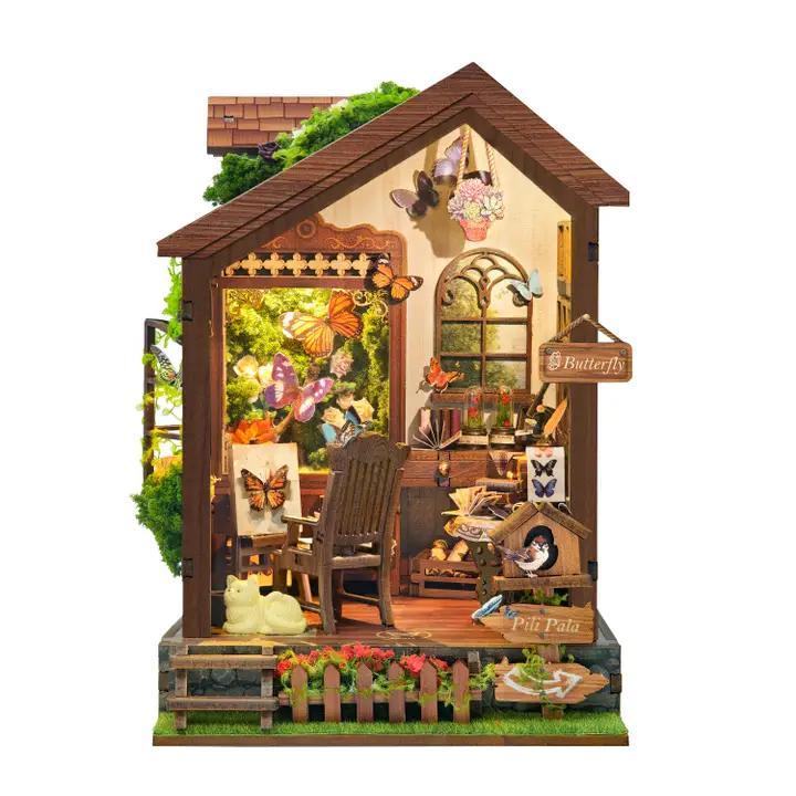 Hands Craft | DIY Miniature House|3D Wooden Puzzle