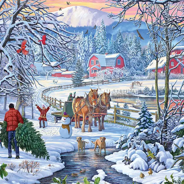 White Mountain Puzzle Co.|1000 piece|Jigsaw Puzzles