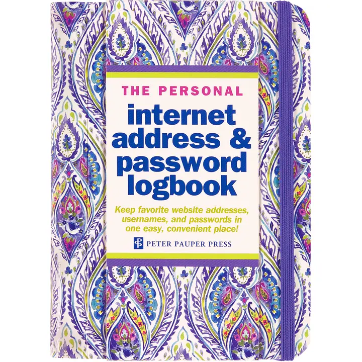 Internet Address & Password Logbooks|Peter Pauper Press|