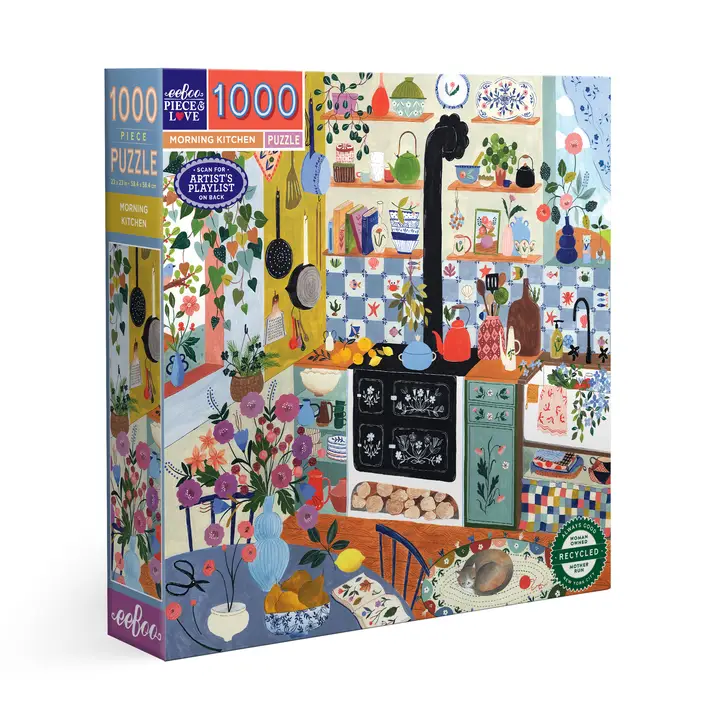Eeboo Piece & Love| Jigsaw Puzzles| 1000 pieces