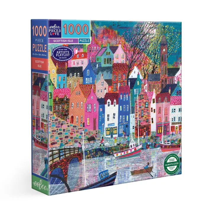 Eeboo Piece & Love| Jigsaw Puzzles| 1000 pieces