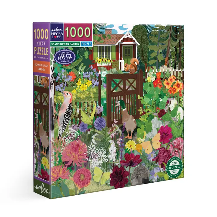 Eeboo Piece & Love| Jigsaw Puzzles| 1000 pieces