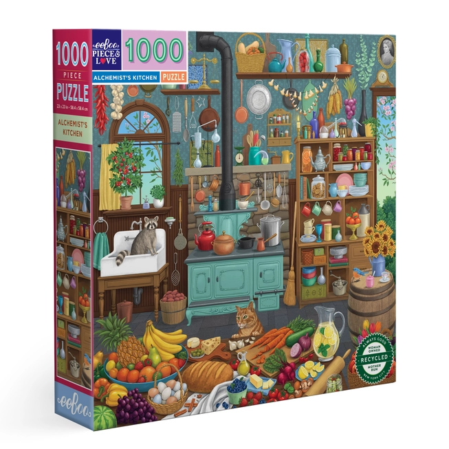 Eeboo Piece & Love| Jigsaw Puzzles| 1000 pieces