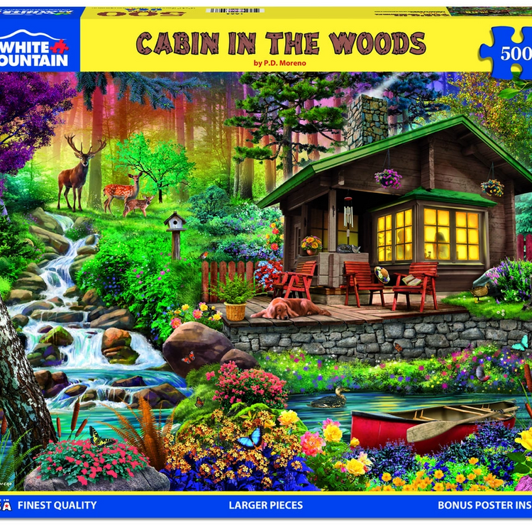 White Mountain Puzzles| 500 Piece| Jigsaw Puzzles