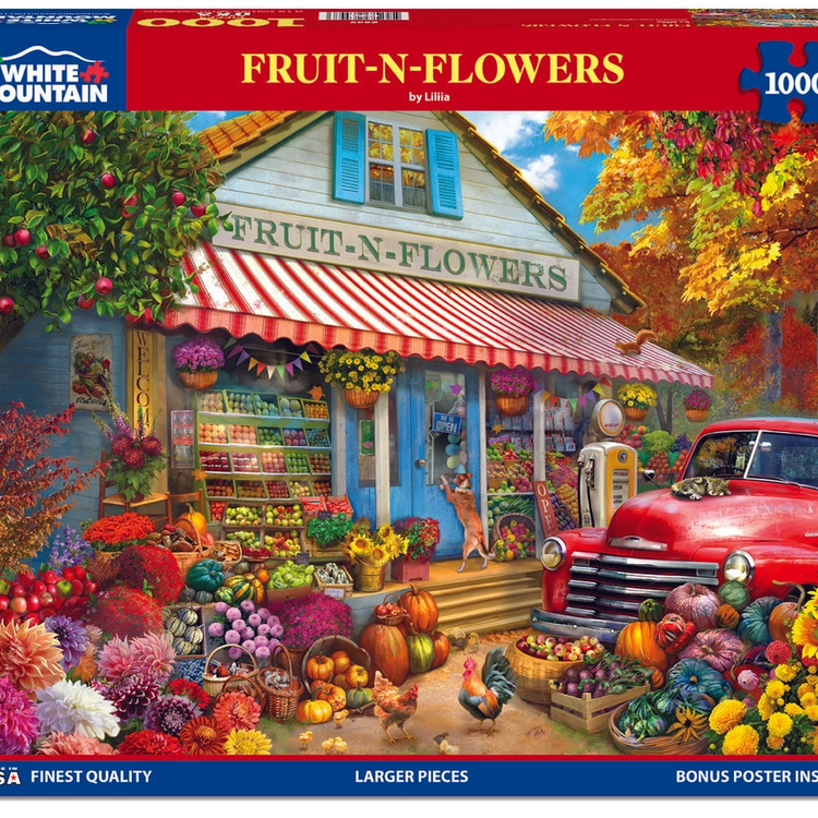 White Mountain Puzzle Co.|1000 piece|Jigsaw Puzzles