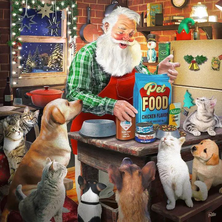 SunsOut|Winter & Holiday Jigsaw Puzzles|100, 300, 500, 1000 Piece