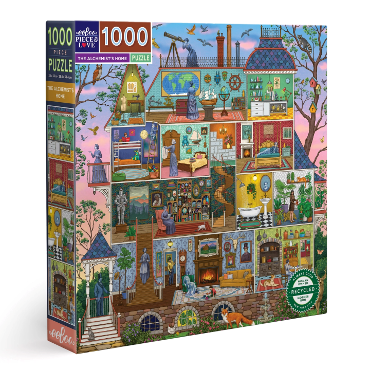 Eeboo Piece & Love| Jigsaw Puzzles| 1000 pieces