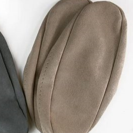 Fiber Trends|Suede Slipper Soles (Bryson)