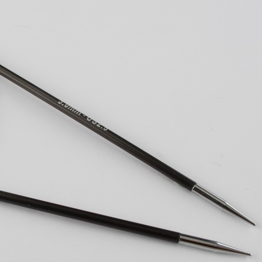 KnitPro|Karbonz Fixed Circular Knitting Needles|16 inch to 40 inch