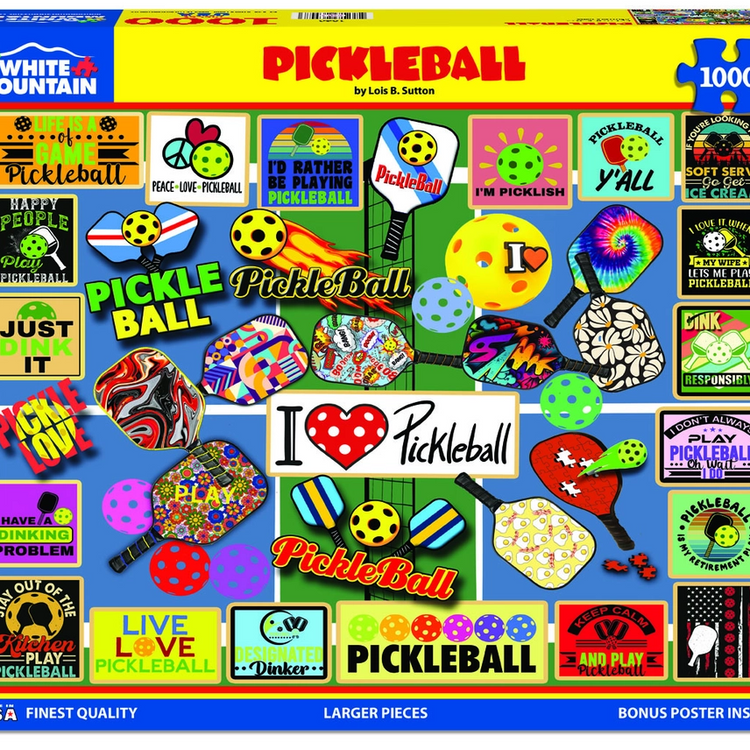 White Mountain Puzzle Co.|1000 piece|Jigsaw Puzzles