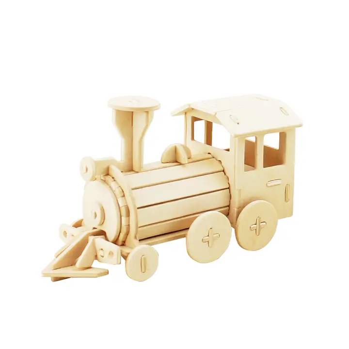 Hands Craft|3D Wooden Puzzle|6 Assorted Transportation Puzzles