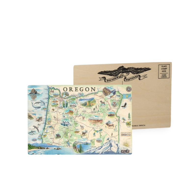 Xplorer Maps | Oregon State Map gifts