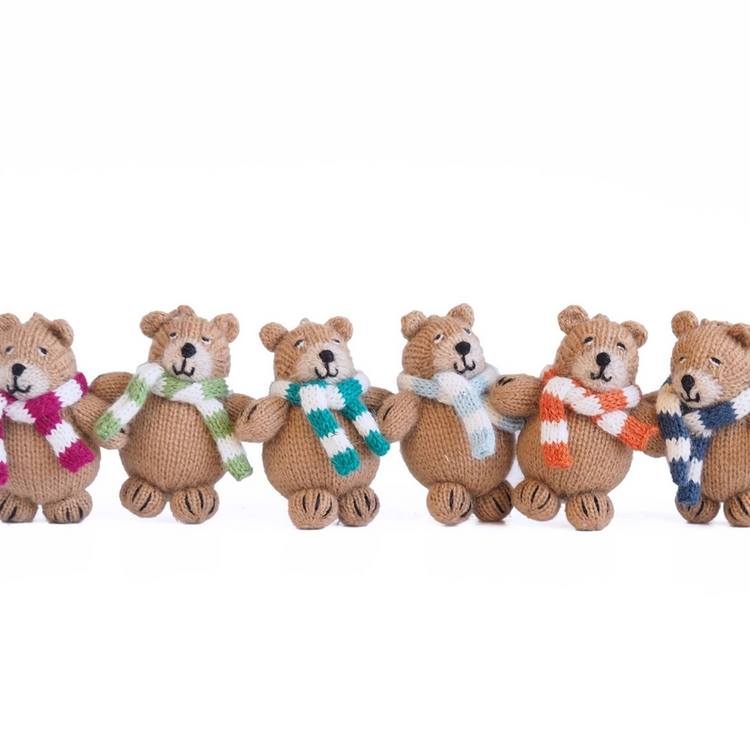 Melange Collection| Knit and Crochet | Tree Ornaments