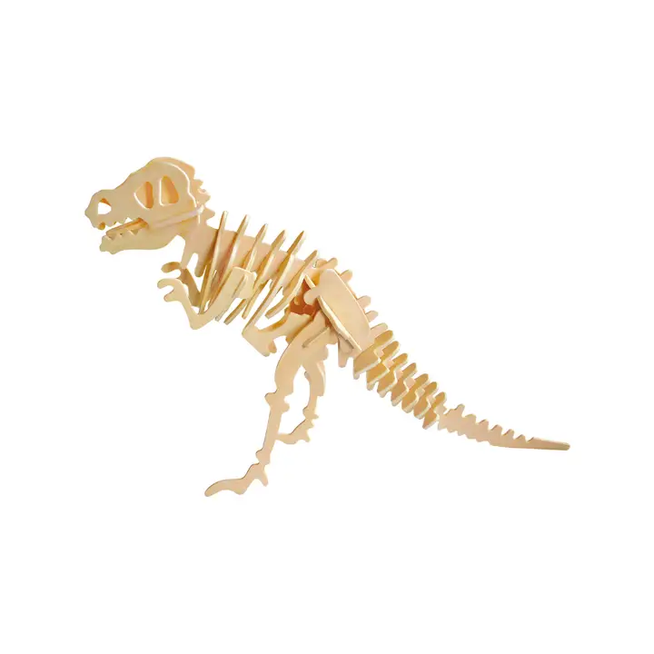 Hands Craft| 3D Wooden Puzzle| DIY Dinosaur Puzzles
