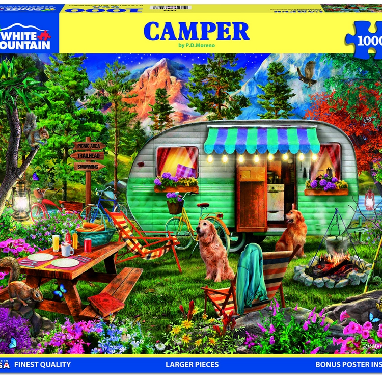 White Mountain Puzzle Co.|1000 piece|Jigsaw Puzzles