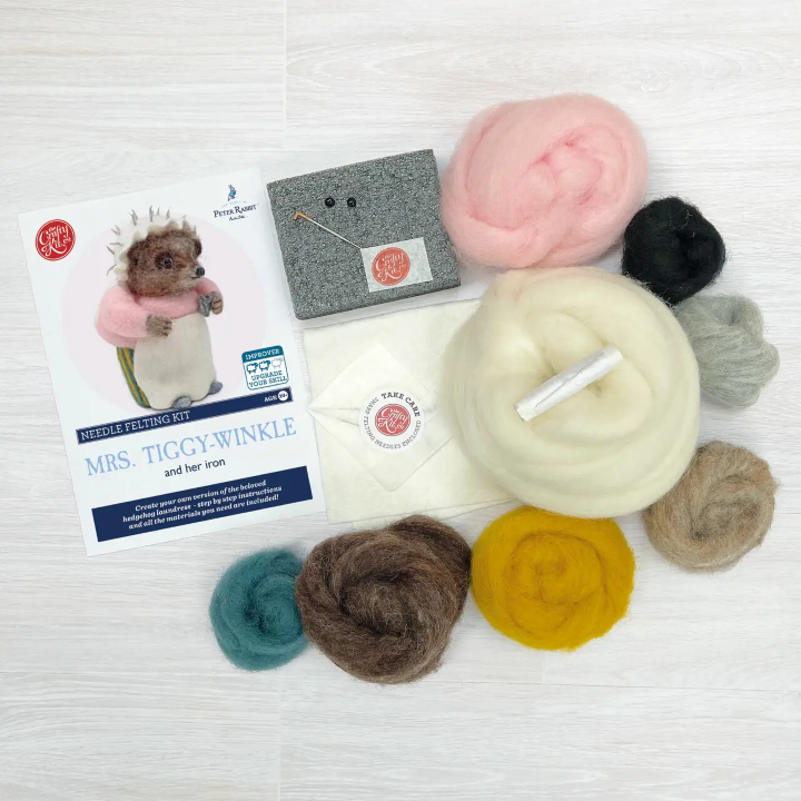 Crafty Kit Company| Needle Felting Kits| Beatrix Potter
