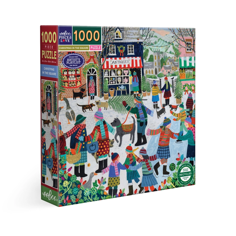 Eeboo Piece & Love| Jigsaw Puzzles| 1000 pieces