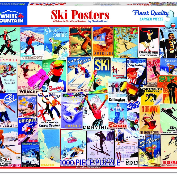 White Mountain Puzzle Co.|1000 piece|Jigsaw Puzzles