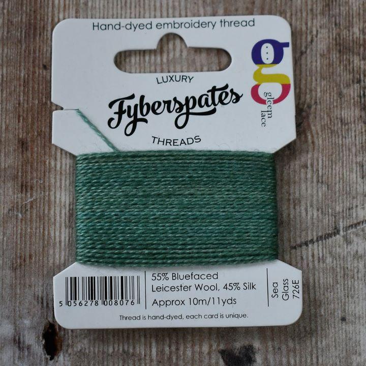 Fyberspates| Gleem Embroidery Thread | Hand Dyed| Wool & Silk|