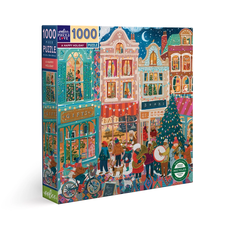 Eeboo Piece & Love| Jigsaw Puzzles| 1000 pieces