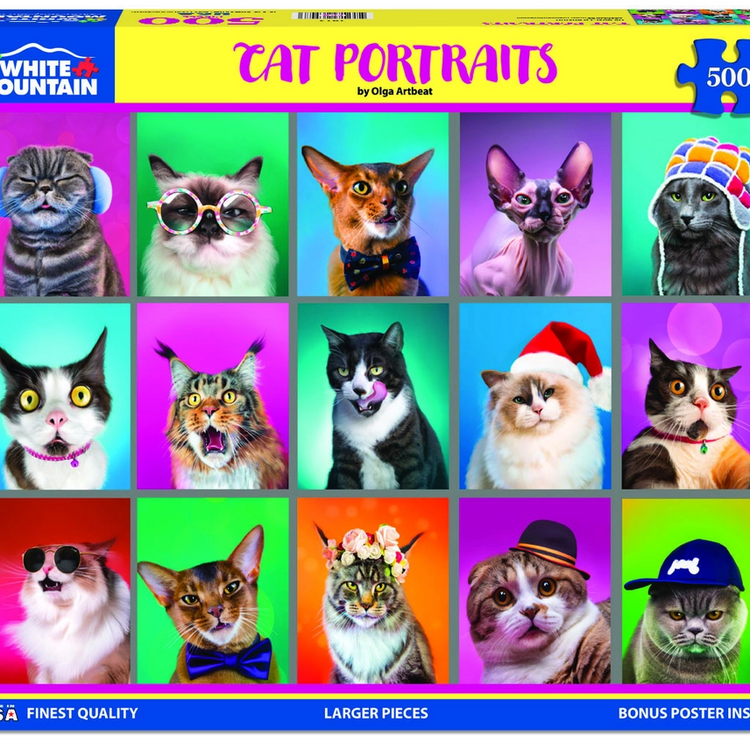 White Mountain Puzzles| 500 Piece| Jigsaw Puzzles