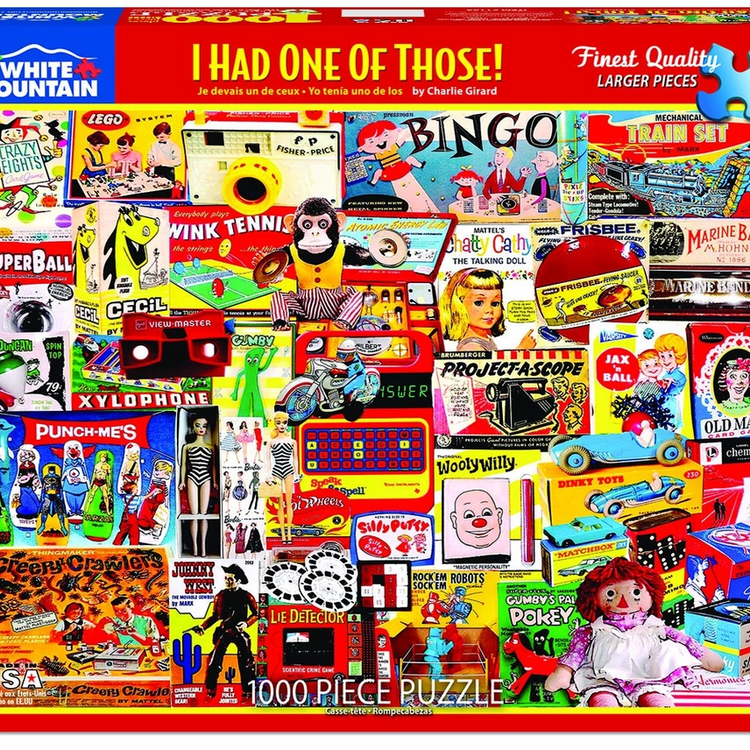 White Mountain Puzzle Co.|1000 piece|Jigsaw Puzzles