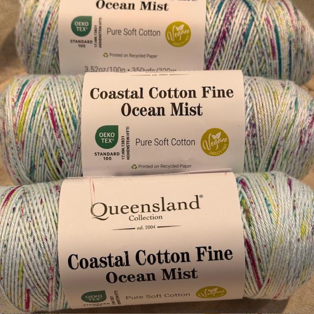 Queensland Collection | Coastal Cotton Fine Ocean Mist| Sport Weight