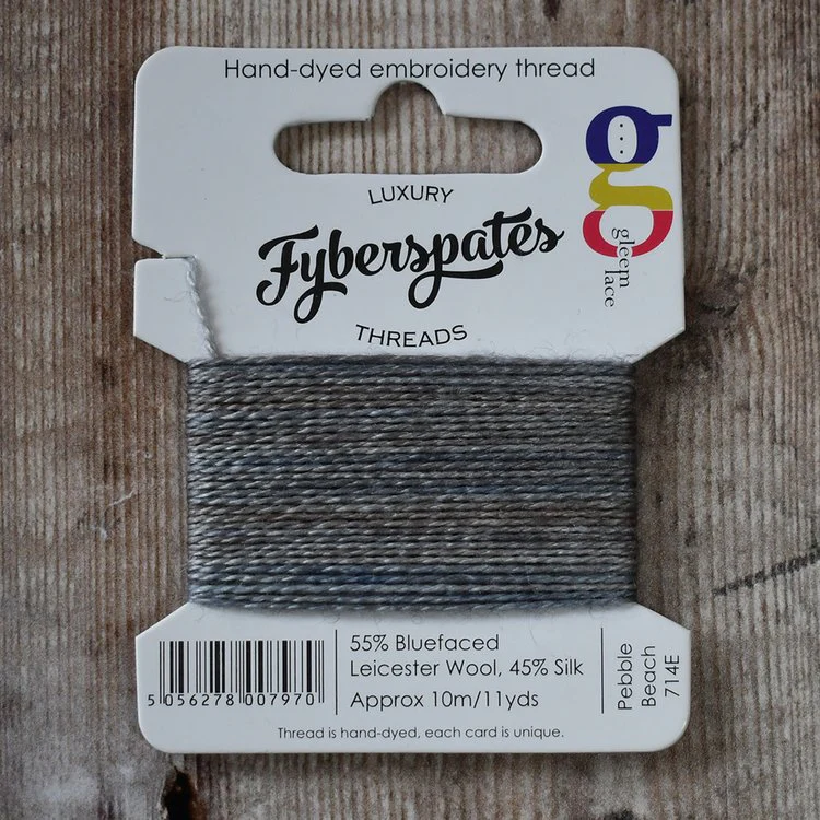 Fyberspates| Gleem Embroidery Thread | Hand Dyed| Wool & Silk|